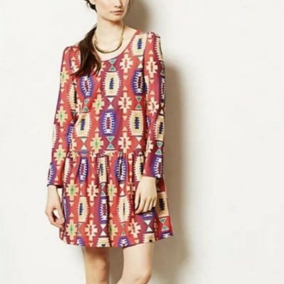 Anthropologie Dresses & Skirts - Anthropologie Eyedoll Dress Multi-color Size S